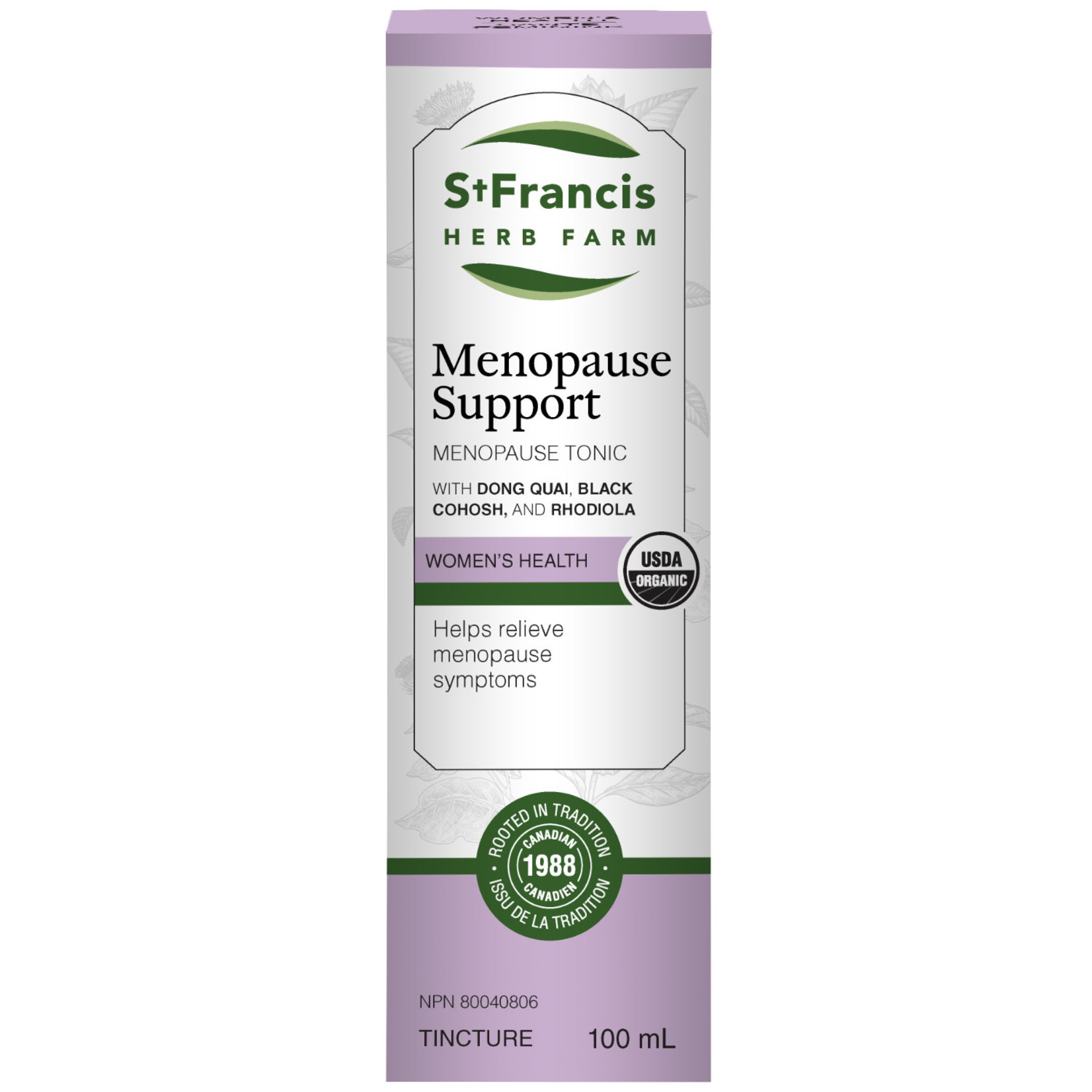 ST FRANCIS ST FRANCIS MENOPAUSE SUPPORT (FORMERLY VITEX COMBO) 100ML