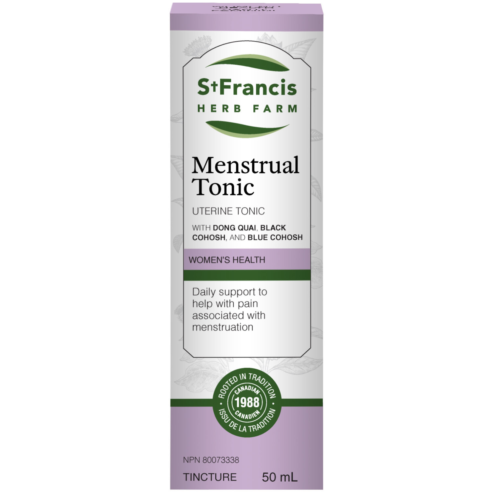 ST FRANCIS ST FRANCIS MENSTRUAL TONIC (FORMERLY DONG QUAI) 50ML