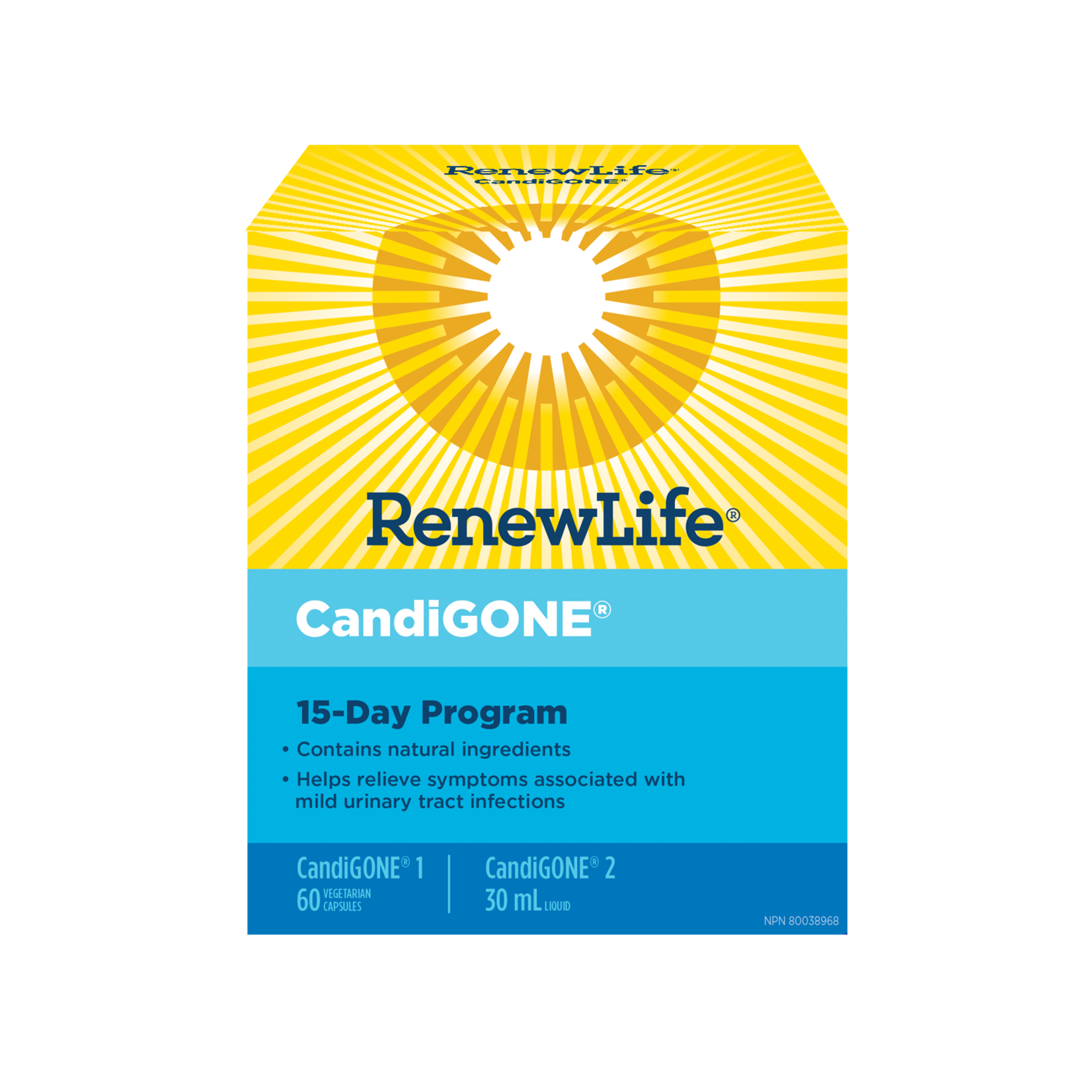 RENEW LIFE RENEWLIFE CANDIGONE KIT