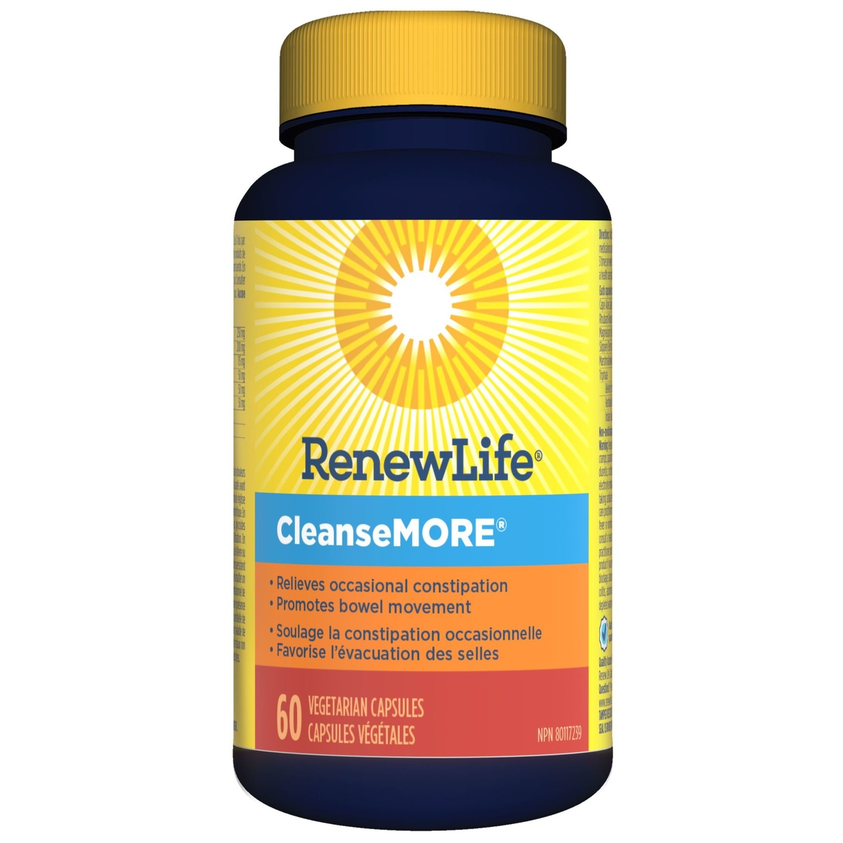 RENEW LIFE RENEWLIFE CLEANSEMORE (FORMERLY ADVANCED NATURALS COLON THERAPY) 60 CAPSULES