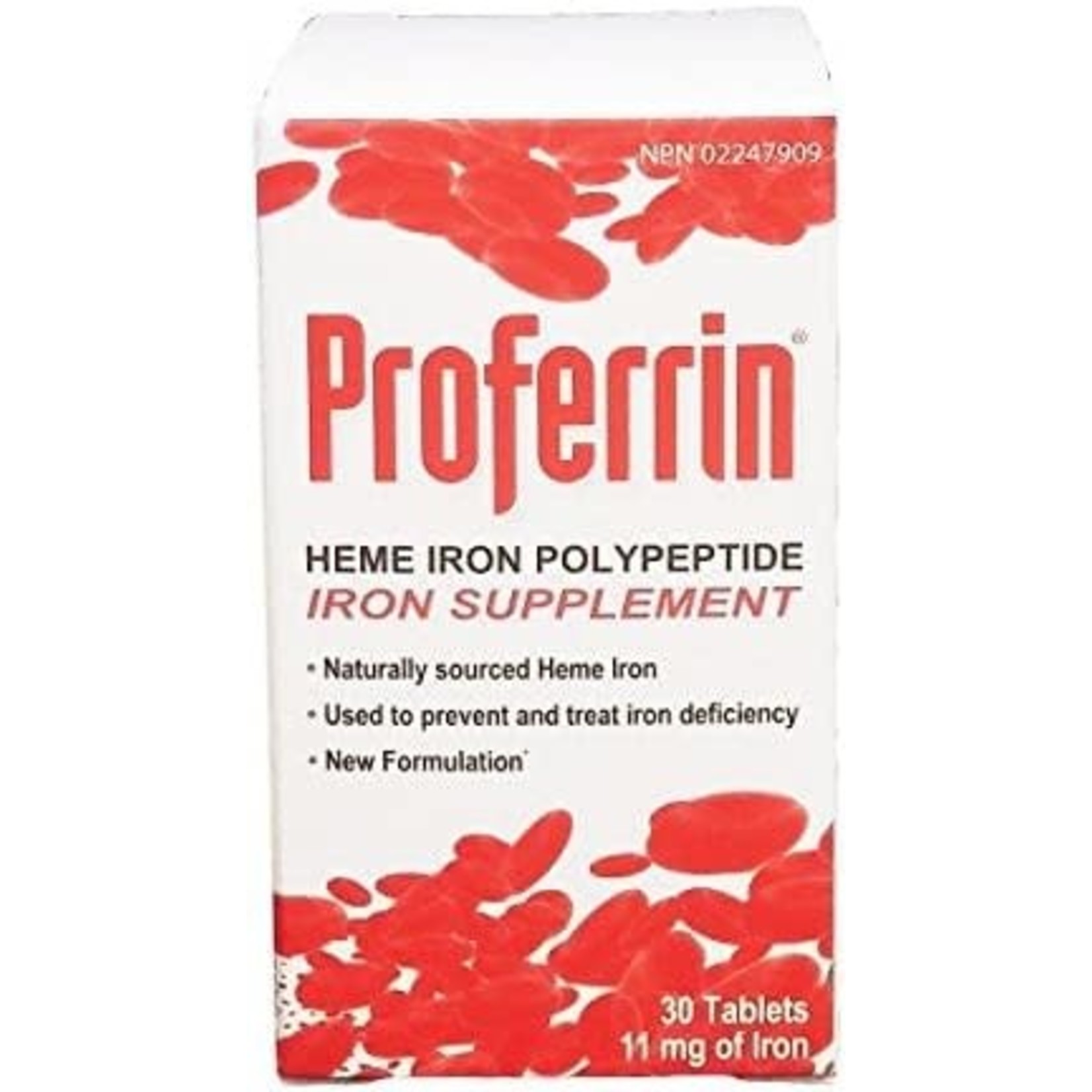 MFI MFI PROFERRIN (HEME) 30 TABLETS