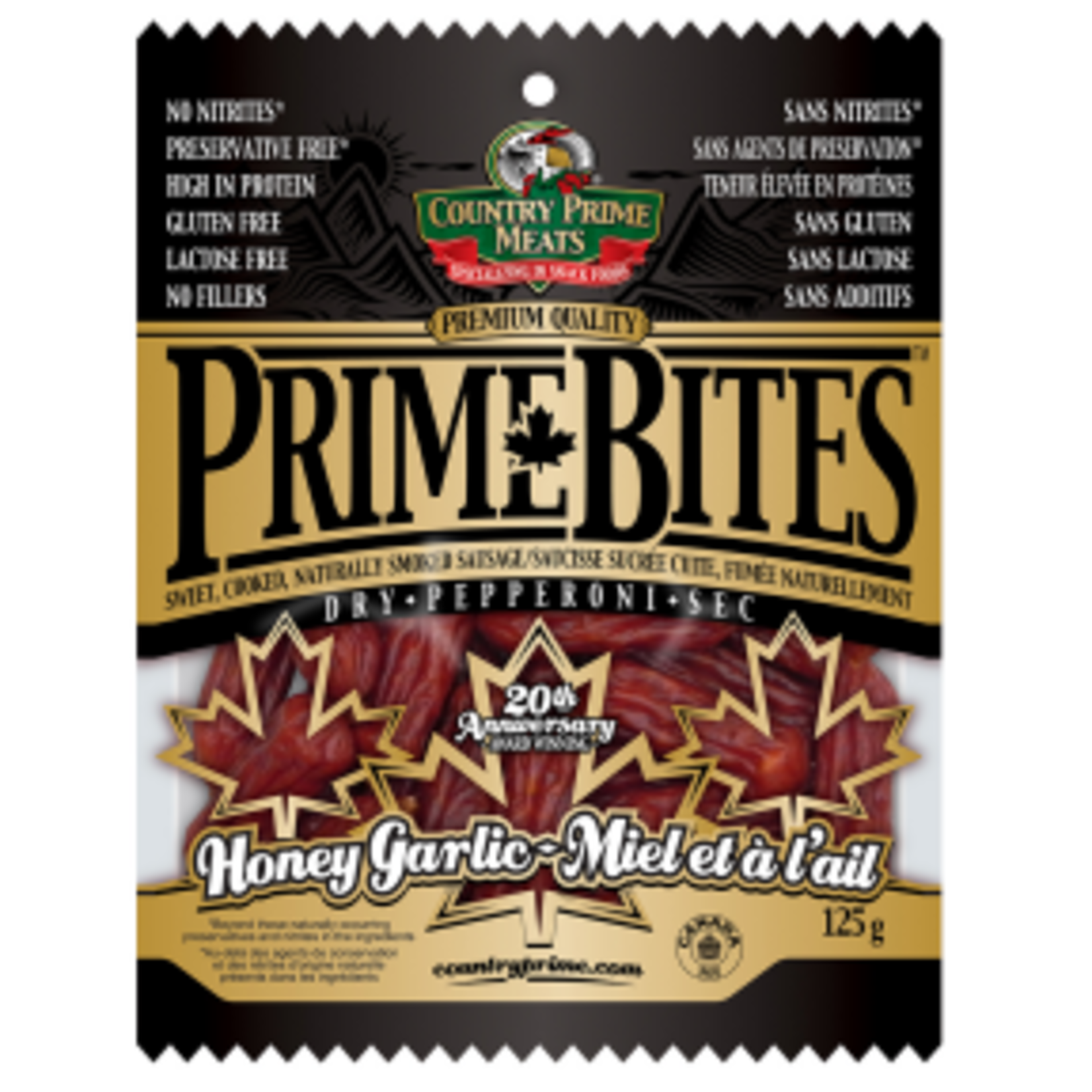 COUNTRY PRIME MEATS COUNTRY PRIME MEATS PRIME BITES HONEY GARLIC 125G