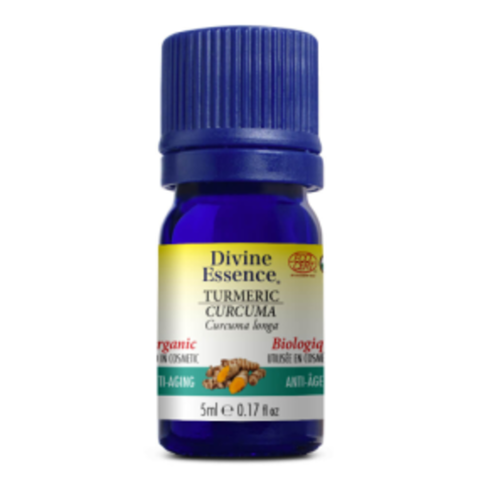 DIVINE ESSENCE DIVINE ESSENCE TURMERIC OIL (ORGANIC) 5 ML