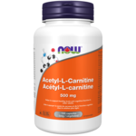 NOW FOODS NOW ACETLYL L CARNITINE 500MG 100 VEG CAPS