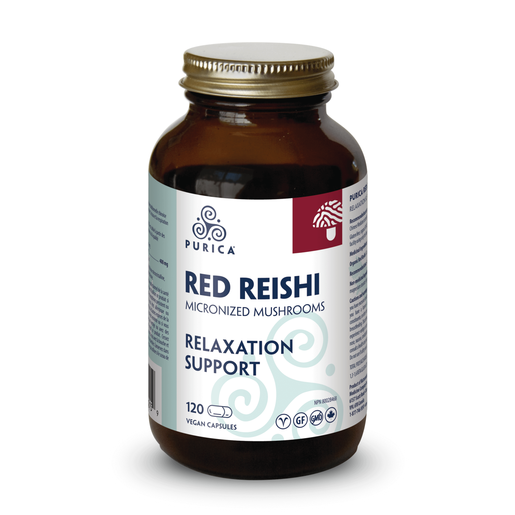 PURICA PURICA RED REISHI (400MG) 120 VCAPS