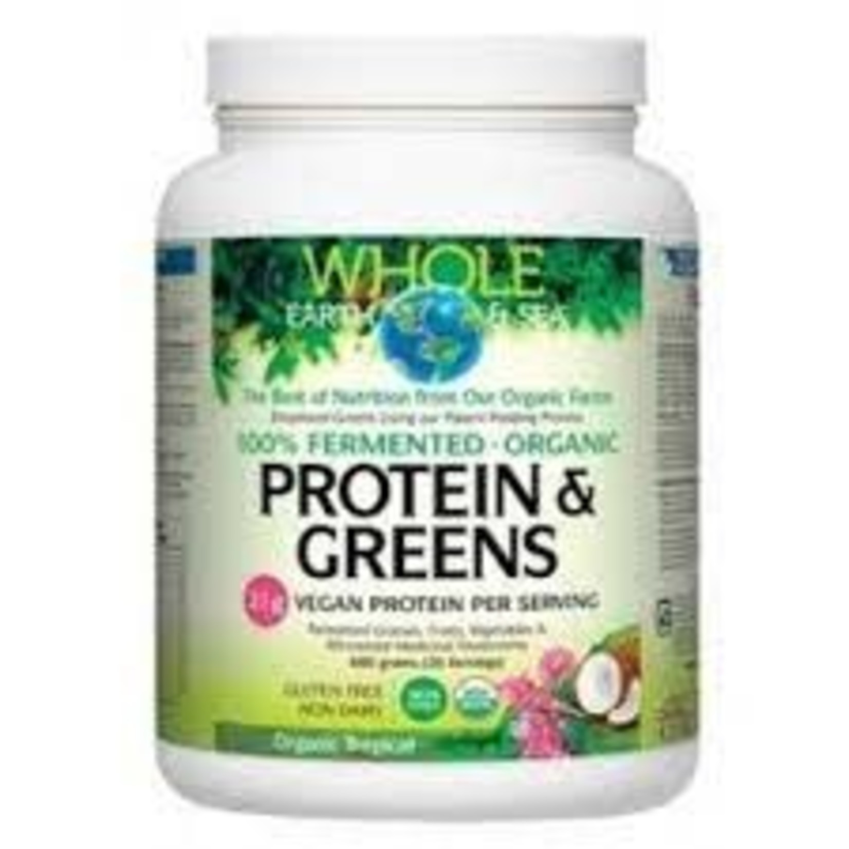 WHOLE EARTH & SEA WHOLE EARTH & SEA ORGANIC PROTEIN TROPICAL 660G