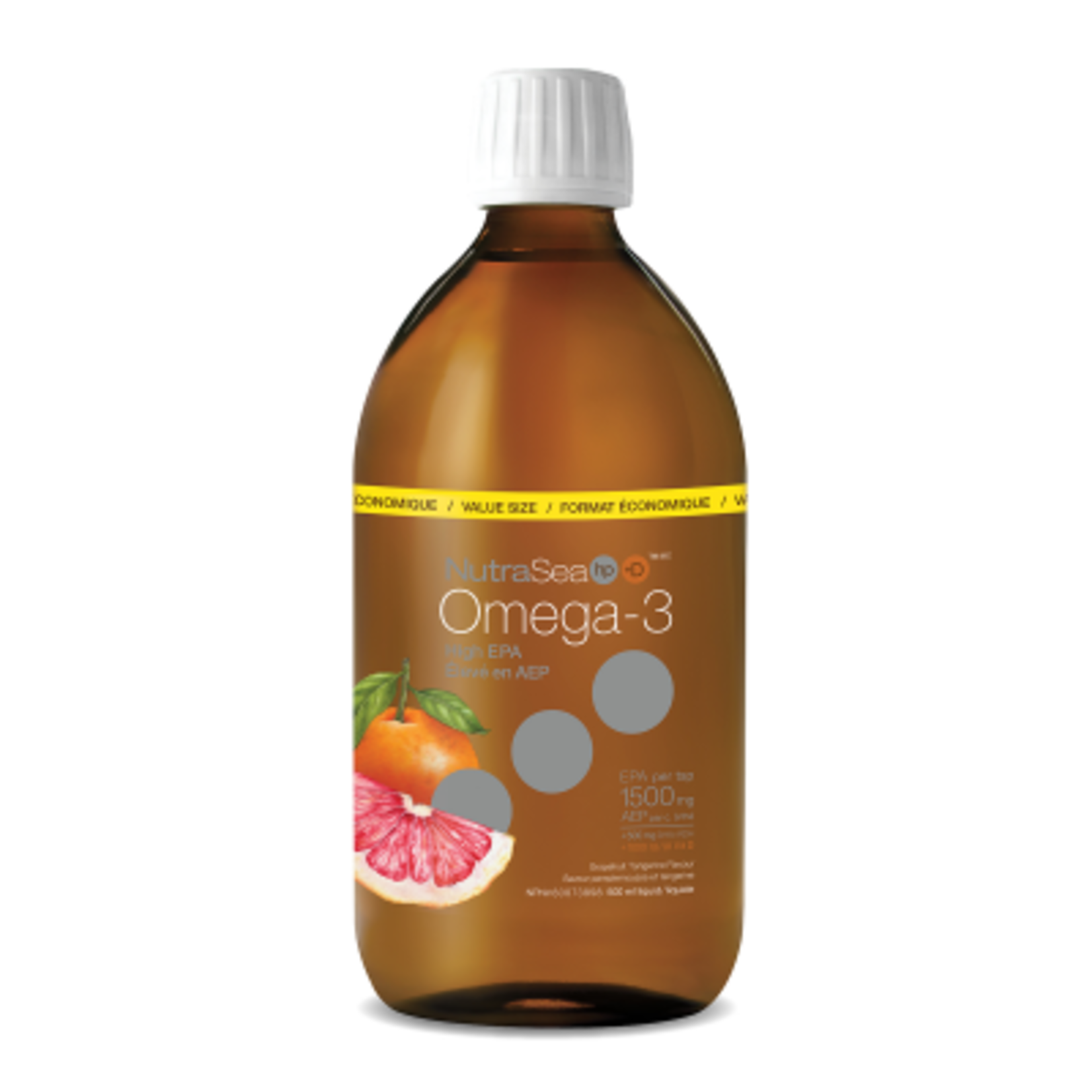 NATURES WAY NUTRASEA HP +D GRAPEFRUIT TANGERINE 500 ML
