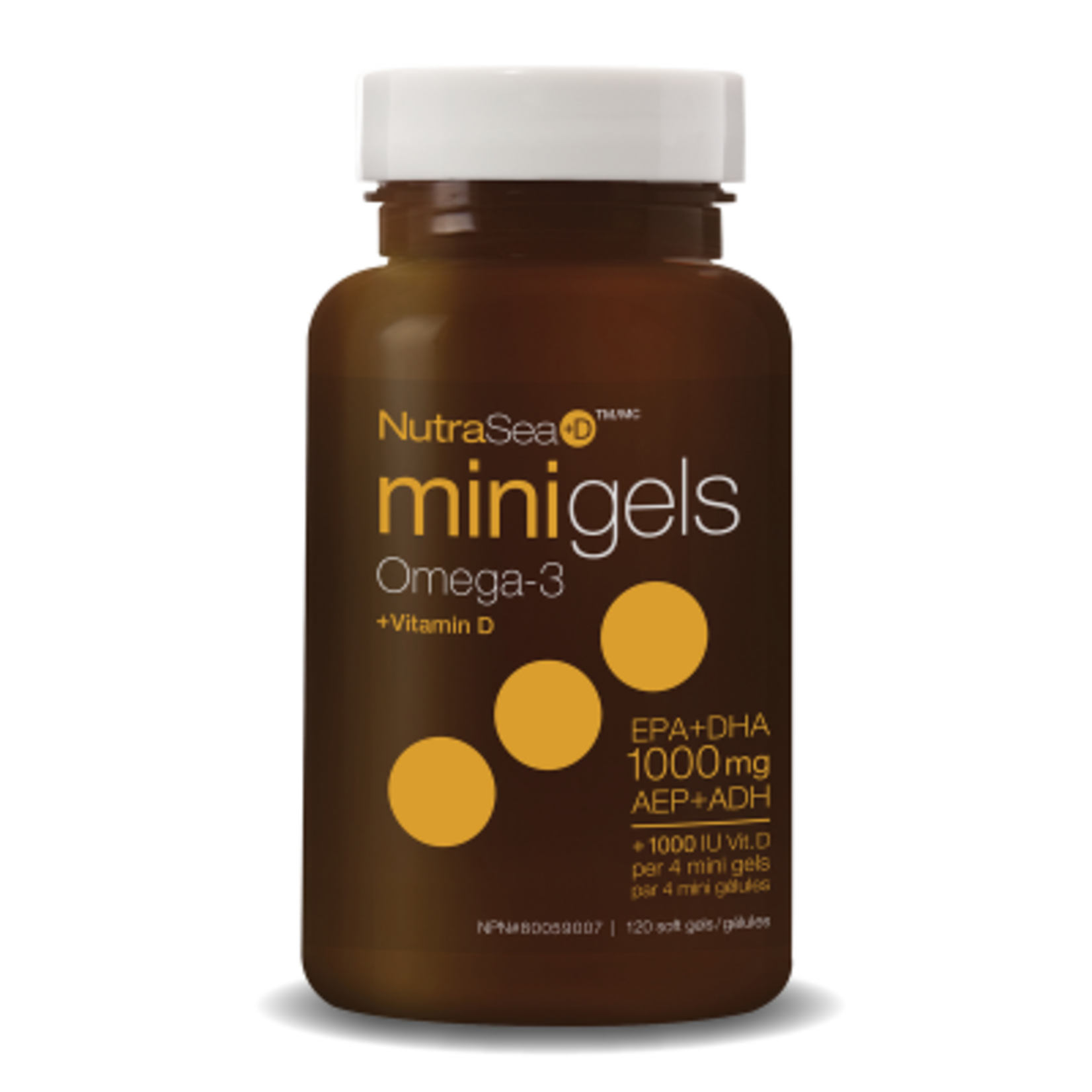 NATURES WAY NUTRASEA  +D OMEGA 3 MINI GELS 120 SOFTGELS