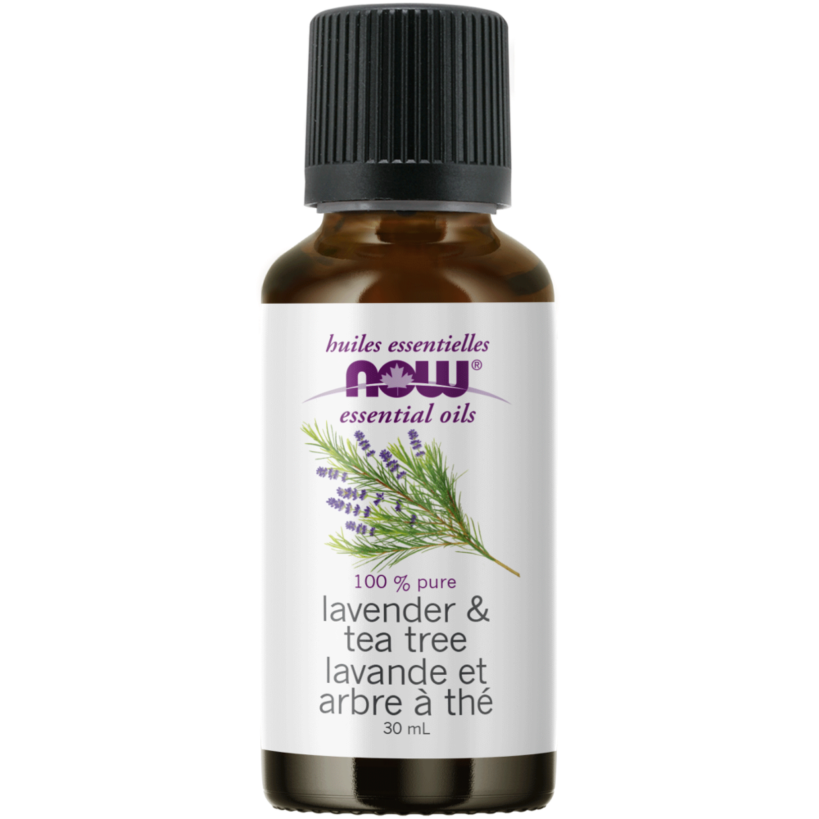 NOW FOODS NOW LAVENDER & TEA TREE ESSENTIAL OIL 30ML