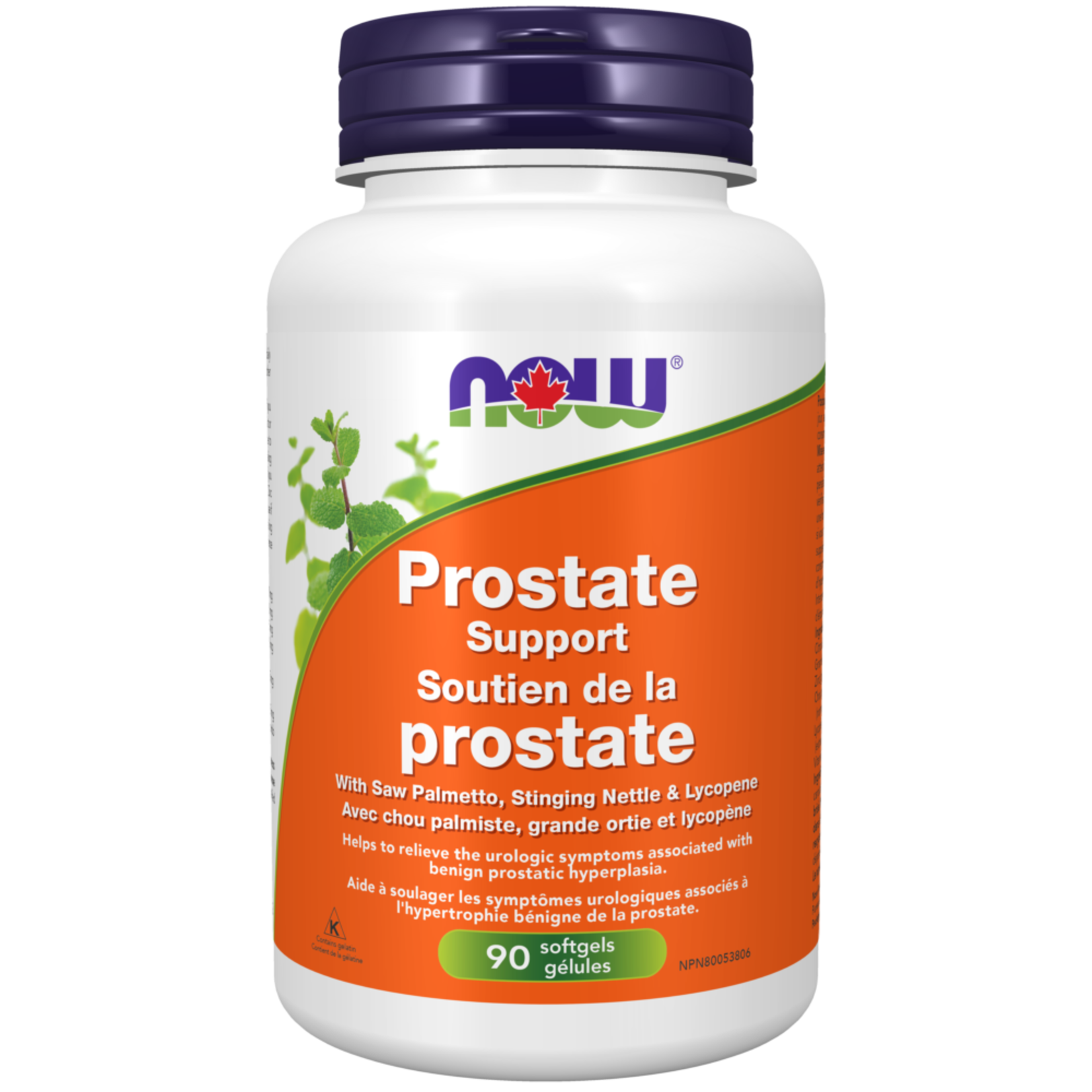 NOW FOODS NOW PROSTATE SUPPORT WITH LYCOPENE 90 SOFTGELS