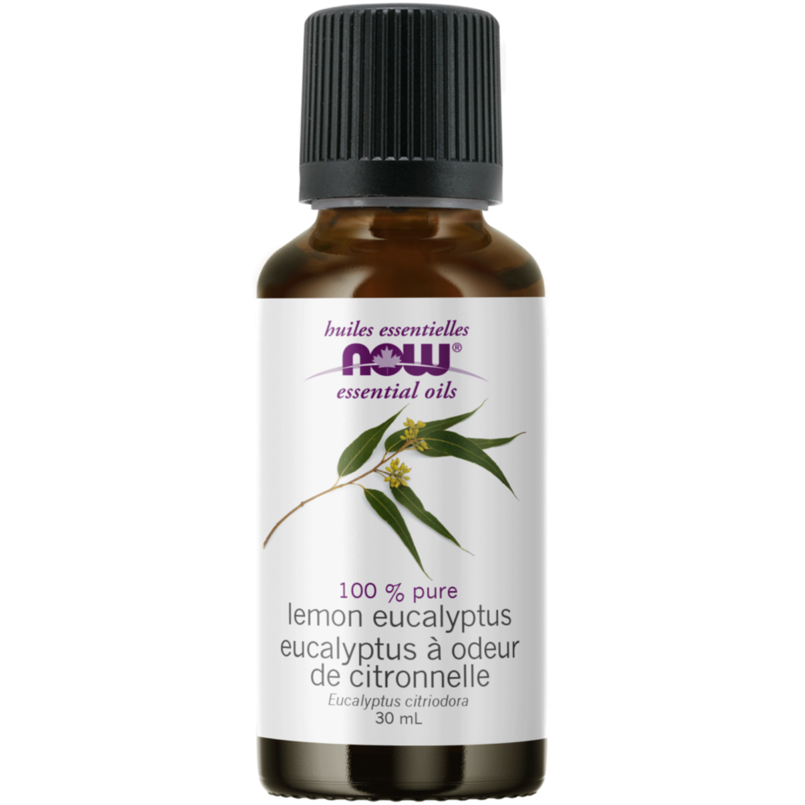 NOW FOODS NOW ESSENTIAL OILS, LEMON & EUCALYPTUS BLEND 1 fl oz (30 ml)