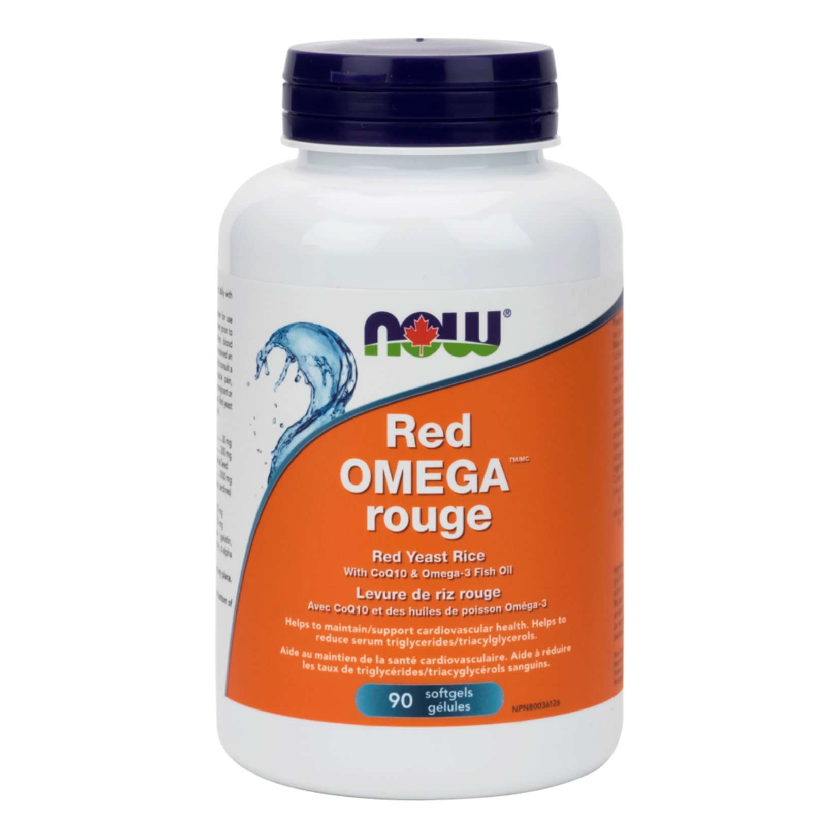 NOW FOODS NOW RED OMEGA (RED YEAST RICE) 90 SOFTGELS