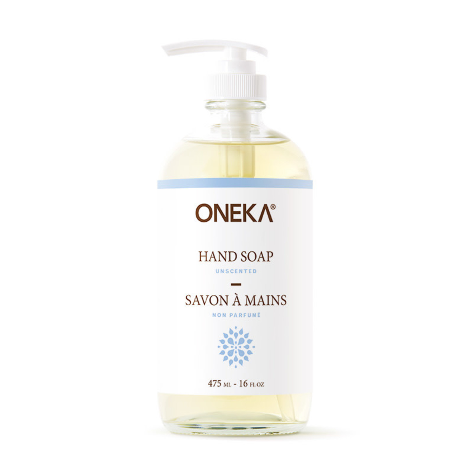 ONEKA ONEKA UNSCENTED HAND SOAP 475ML