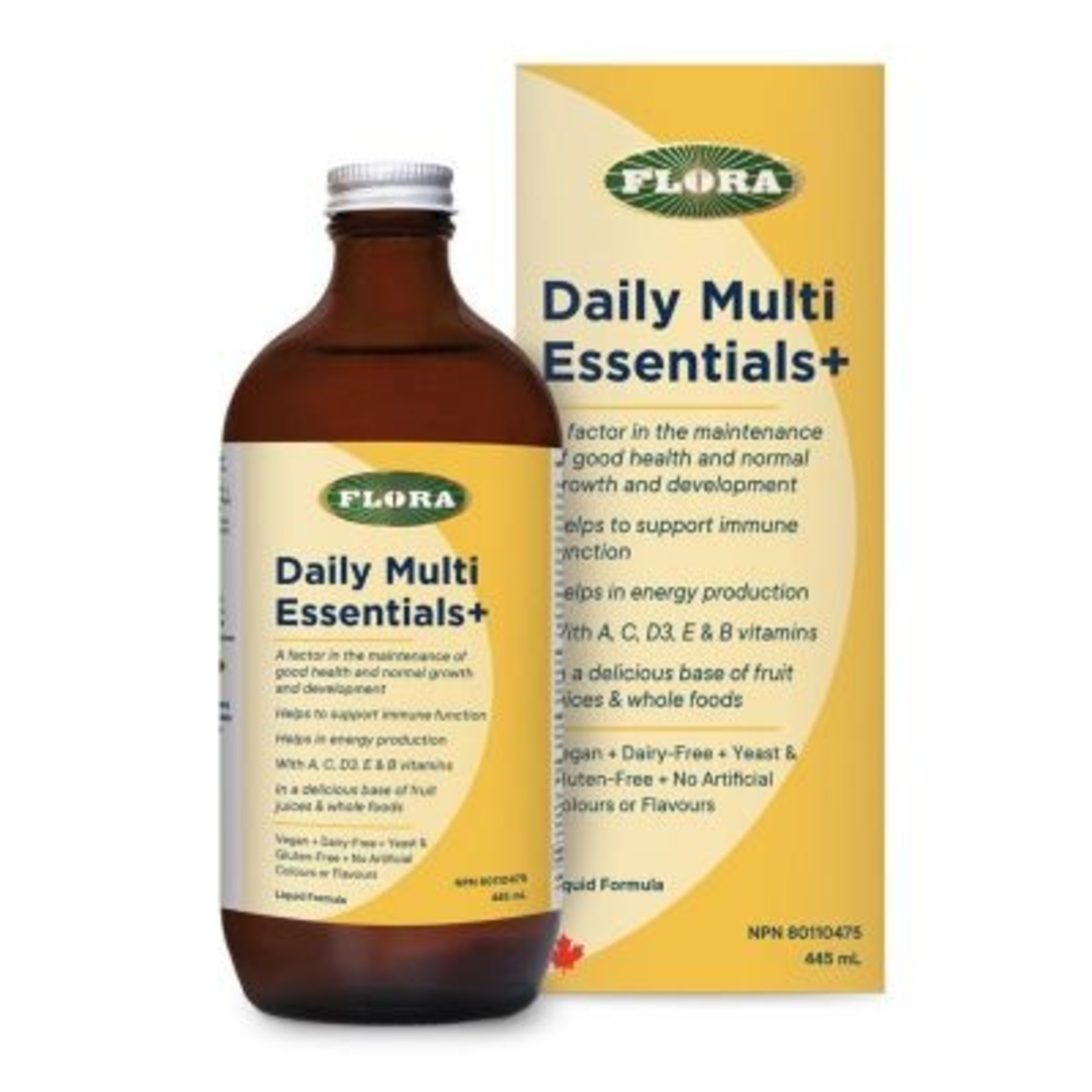 FLORA FLORA  DAILY MULTI ESSENTIALS + 445ML