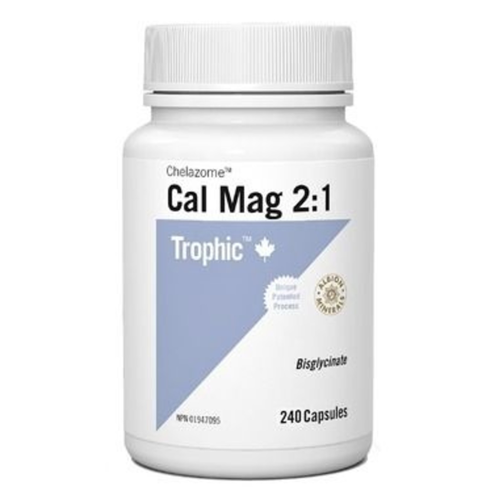 TROPHIC TROPHIC CAL MAG 2:1 CHELAZOME 240 CAPS