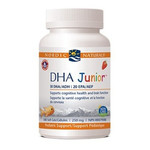 NORDIC NATURALS NORDIC NATURALS DHA JUNIOR STRAWBERRY 180 SOFTGELS