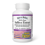 NATURAL FACTORS NATURAL FACTORS  STRESS RELAX SAFFRON EXTRACT 28MG 30 VCAP