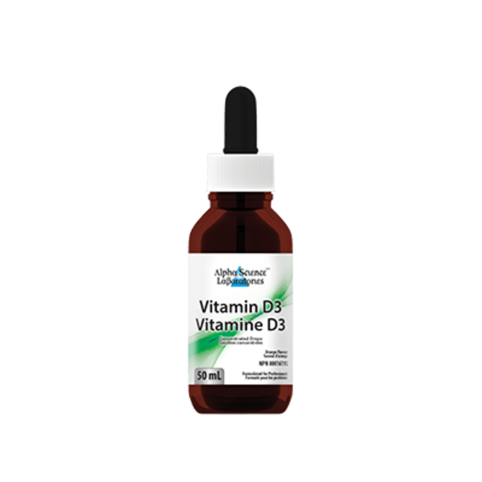 ALPHA SCIENCE LABORATORIES ALPHA SCIENCE LABS D3 1000IU  EMULSIFIED CONCENTRATED (50ML)