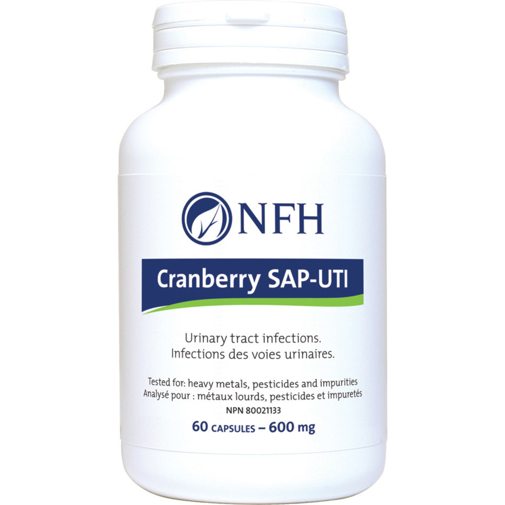 NFH NFH CRANBERRY SAP-UTI (600MG) 60 VEGICAPS