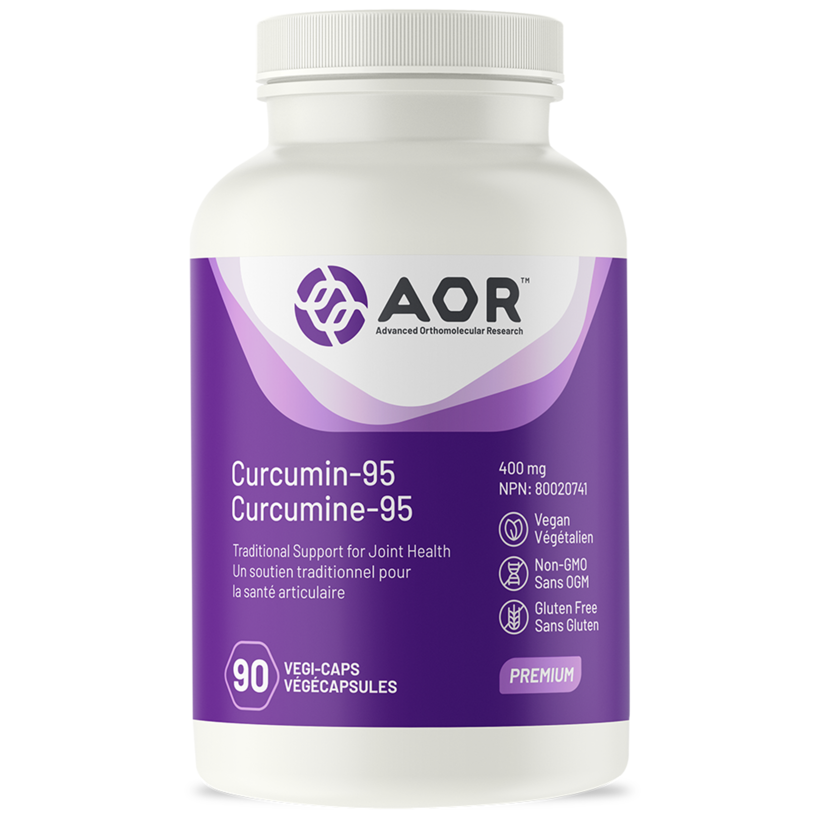 AOR AOR CURCUMIN-95 400MG 90 VEGICAPS