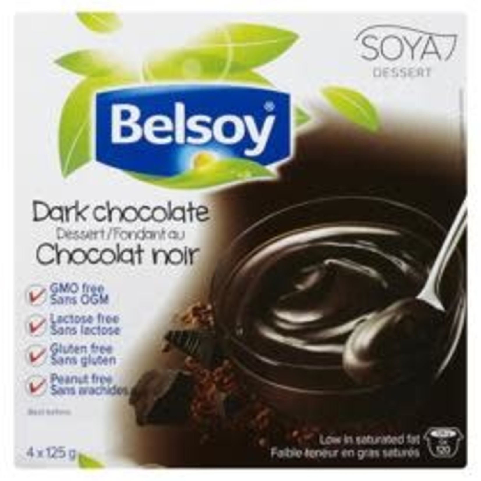 BELSOY BELSOY FRENCH DARK CHOCOLATE SOY PUDDING 125G