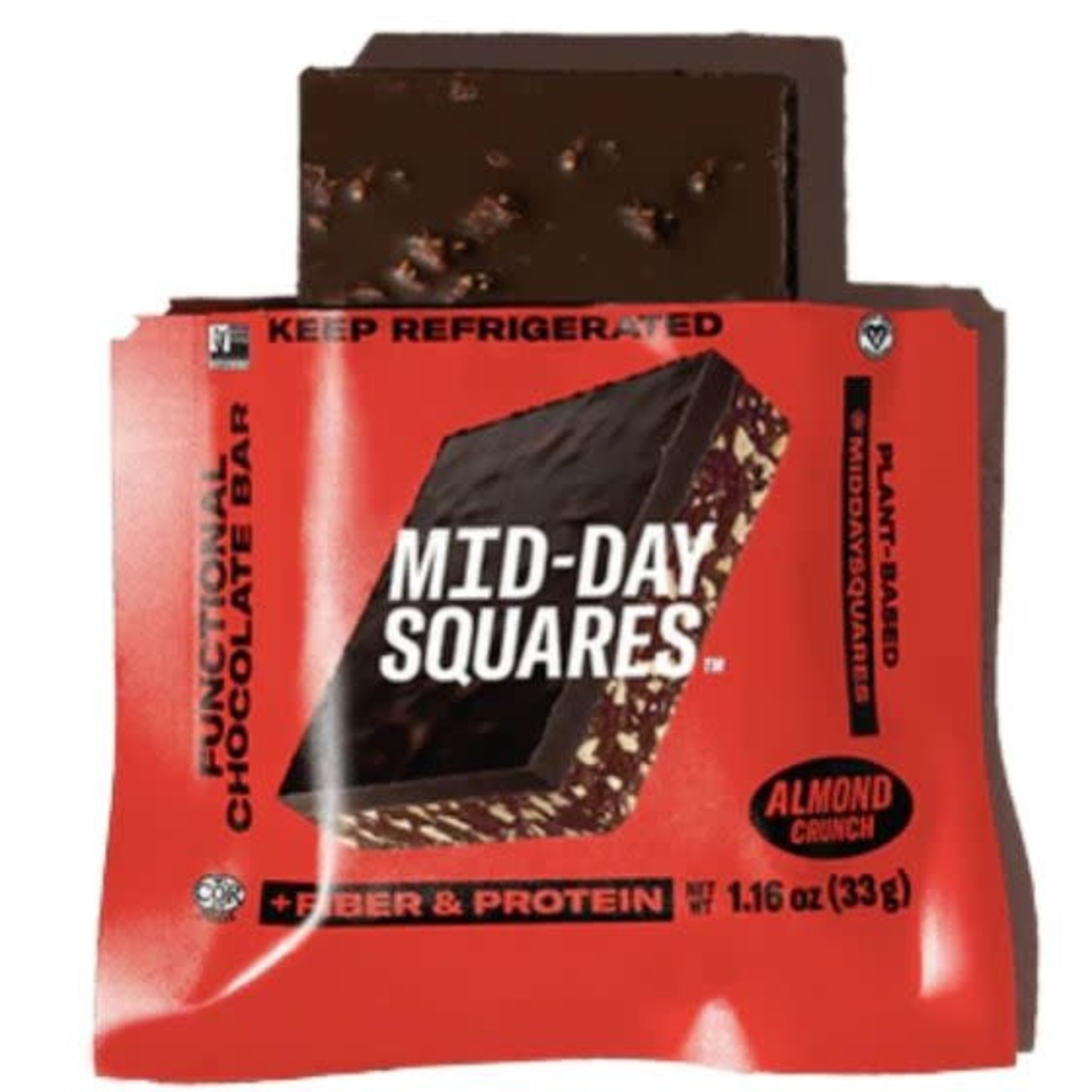 MID DAY MID DAY SQUARE ALMOND CRUNCH (SINGLE) 33G
