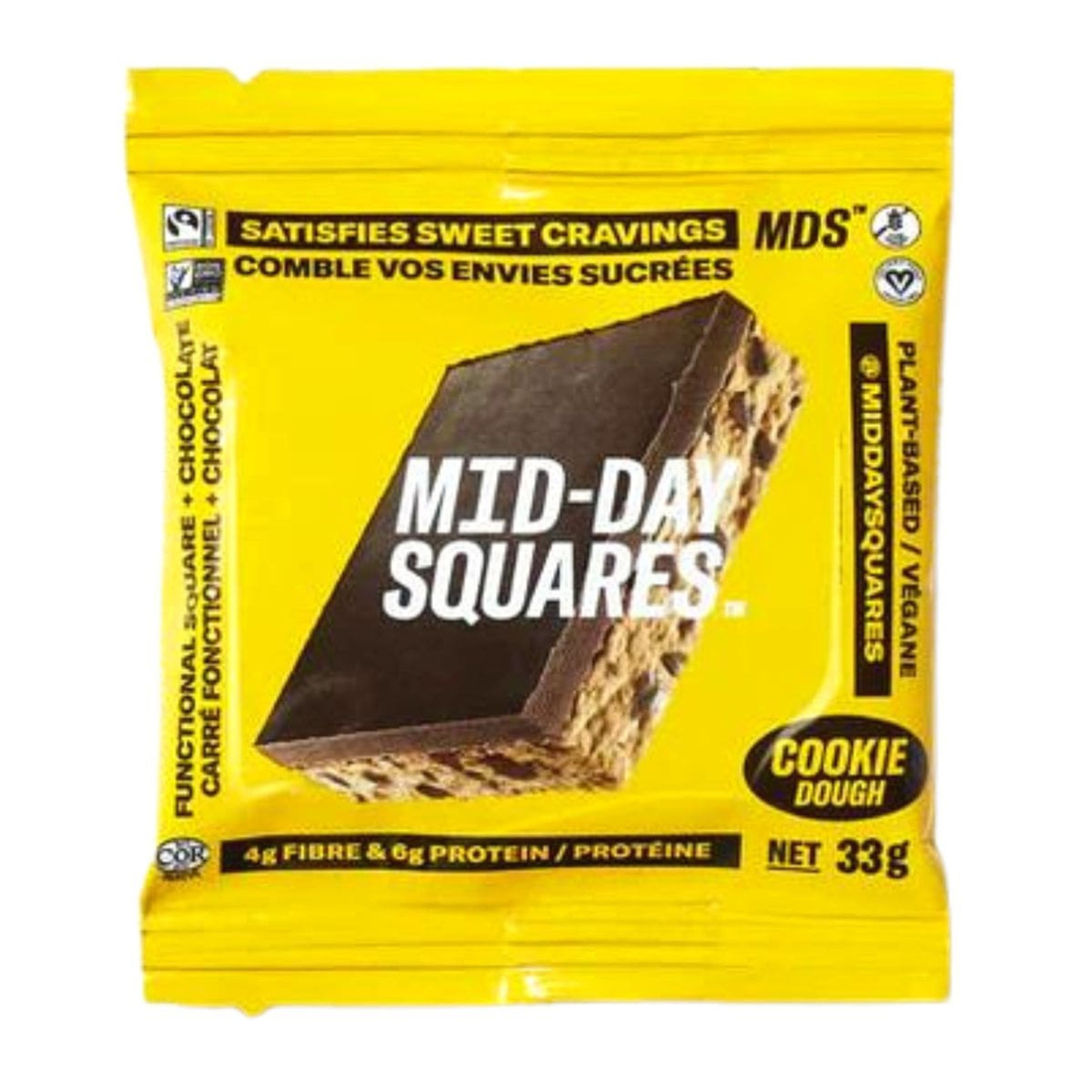 MID DAY MID DAY SQUARE COOKIE DOUGH (SINGLE) 33G