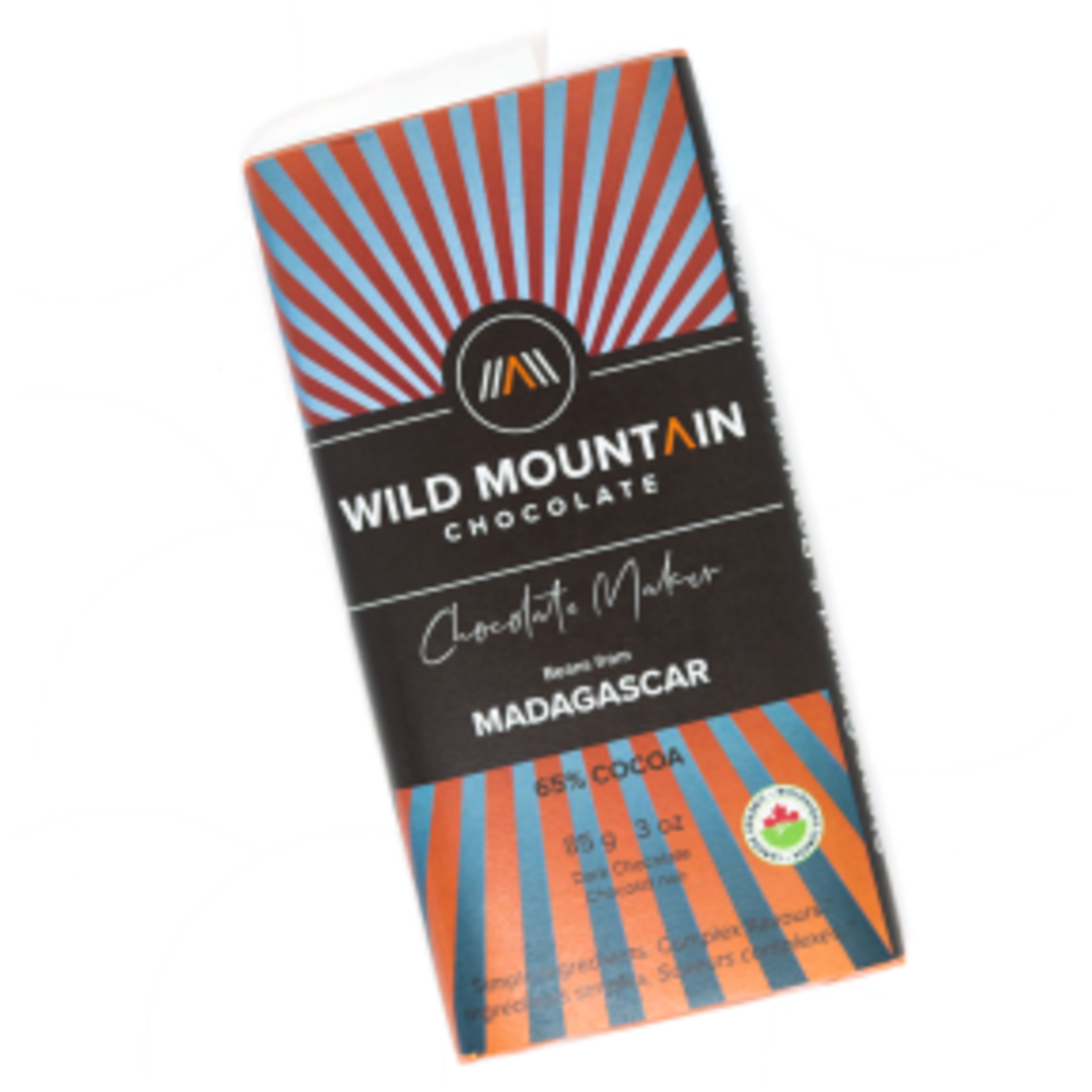 WILD MOUNTAIN WILD MOUNTAIN MADAGASCAR DARK CHOCOLATE 65%