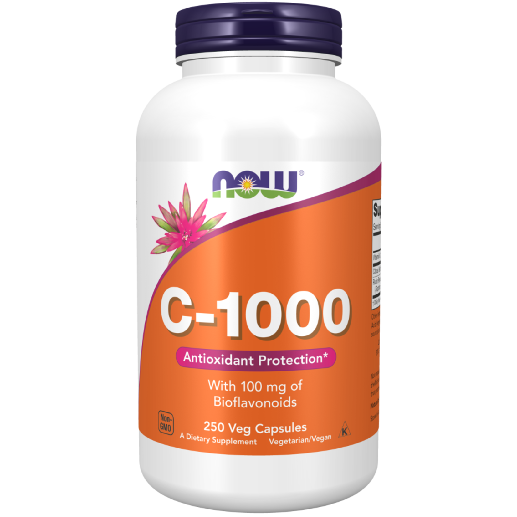 NOW FOODS NOW  VITAMIN C 1000MG WITH BIOFLAVONOIDS 250 VCAPS
