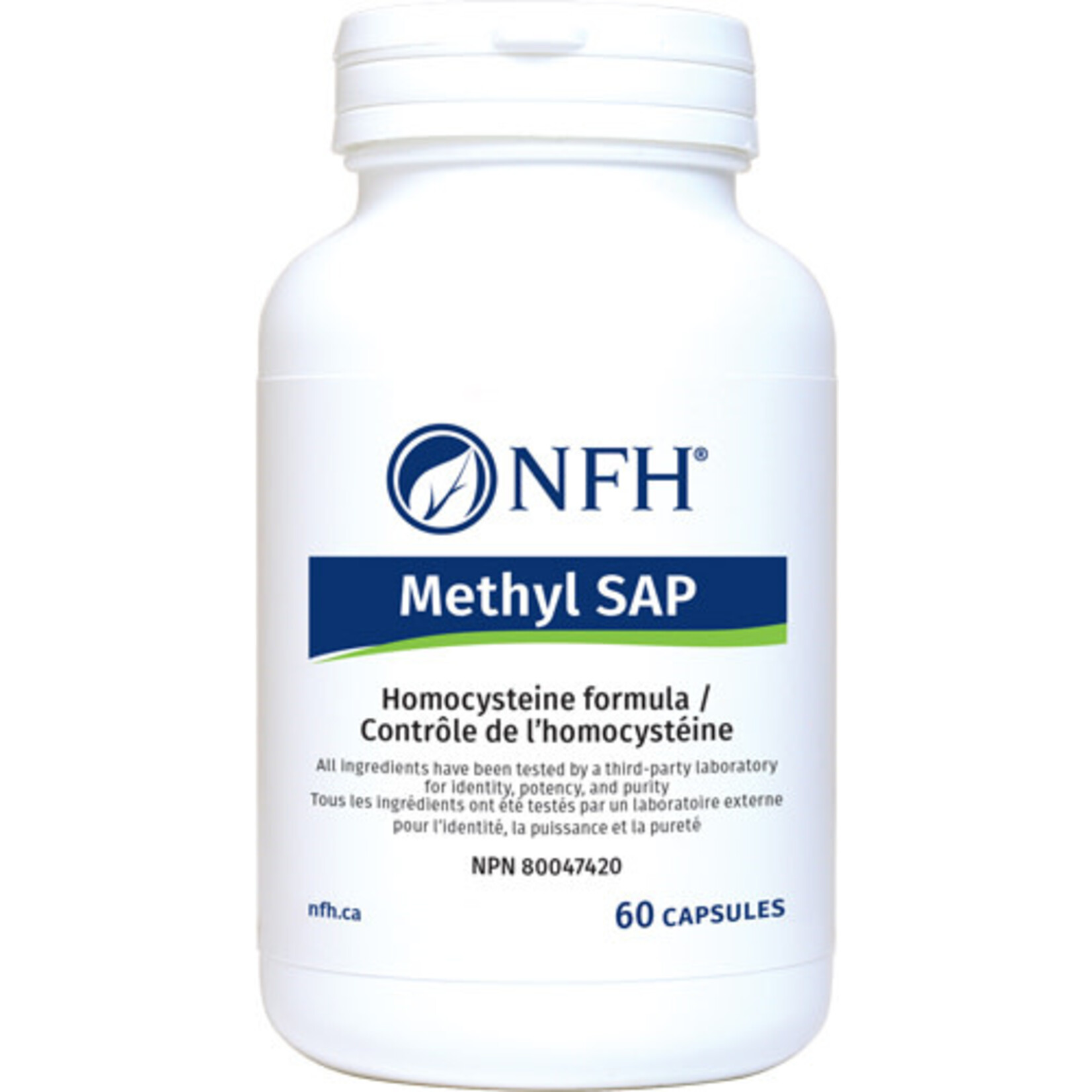 NFH NFH METHYL SAP - HOMOCYSTEINE FORMULA (PREVIOUSLY CARDIO) 60 VEGICAPS