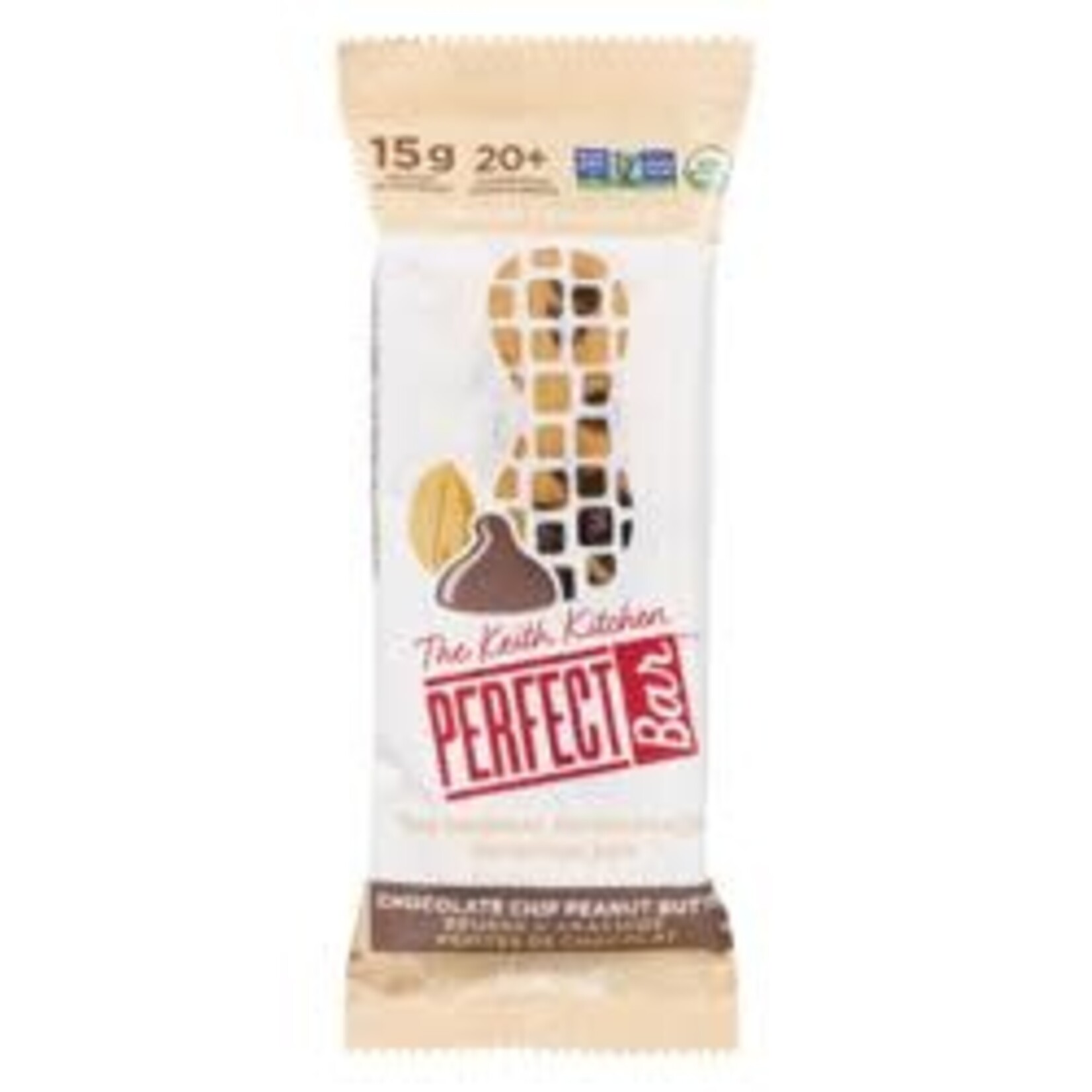 PERFECT BAR PERFECT BAR DARK CHOCOLATE CHIP PEANUT BUTTER 71G