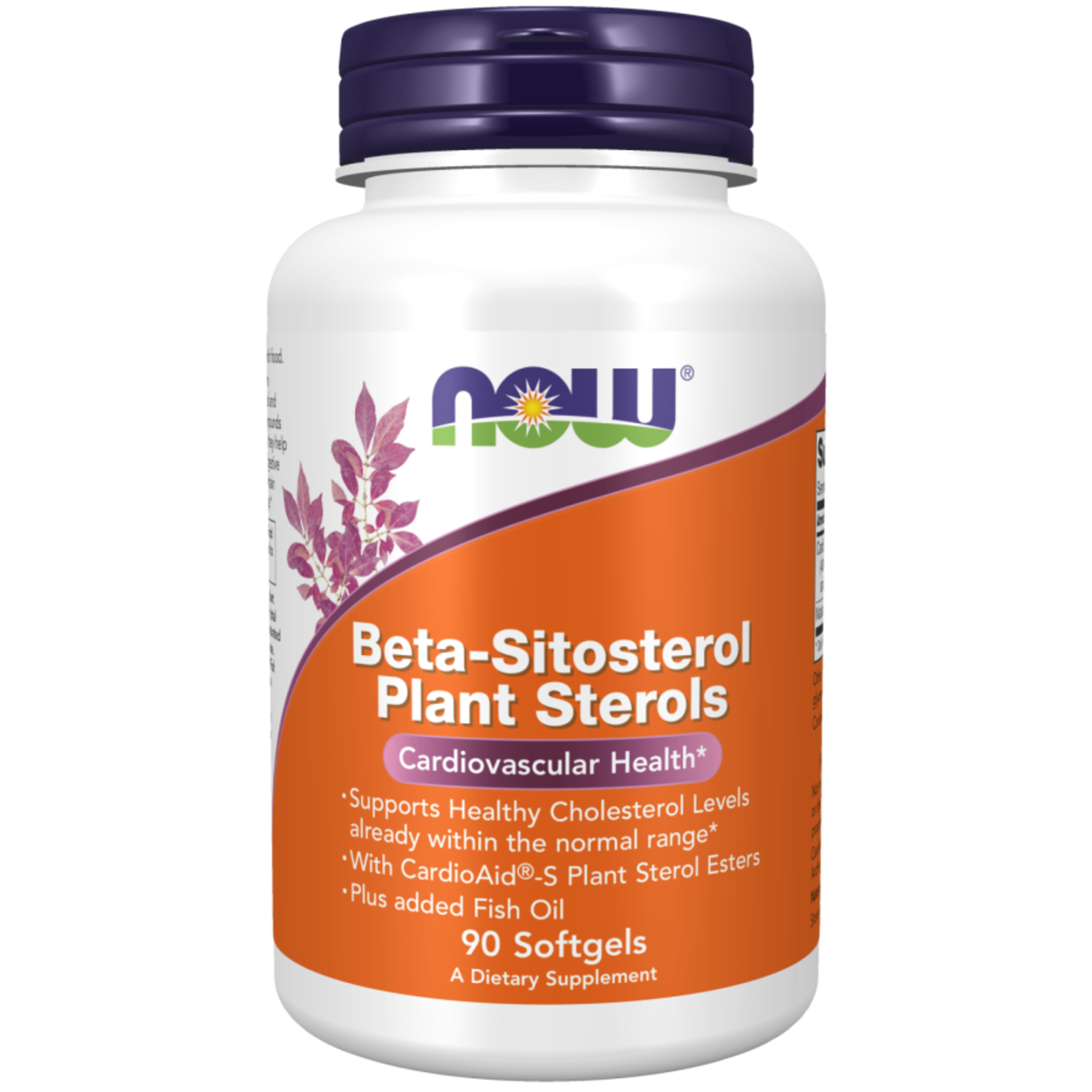 NOW FOODS NOW BETA SITOSTEROL W/FISH OIL 90 SOFTGELS