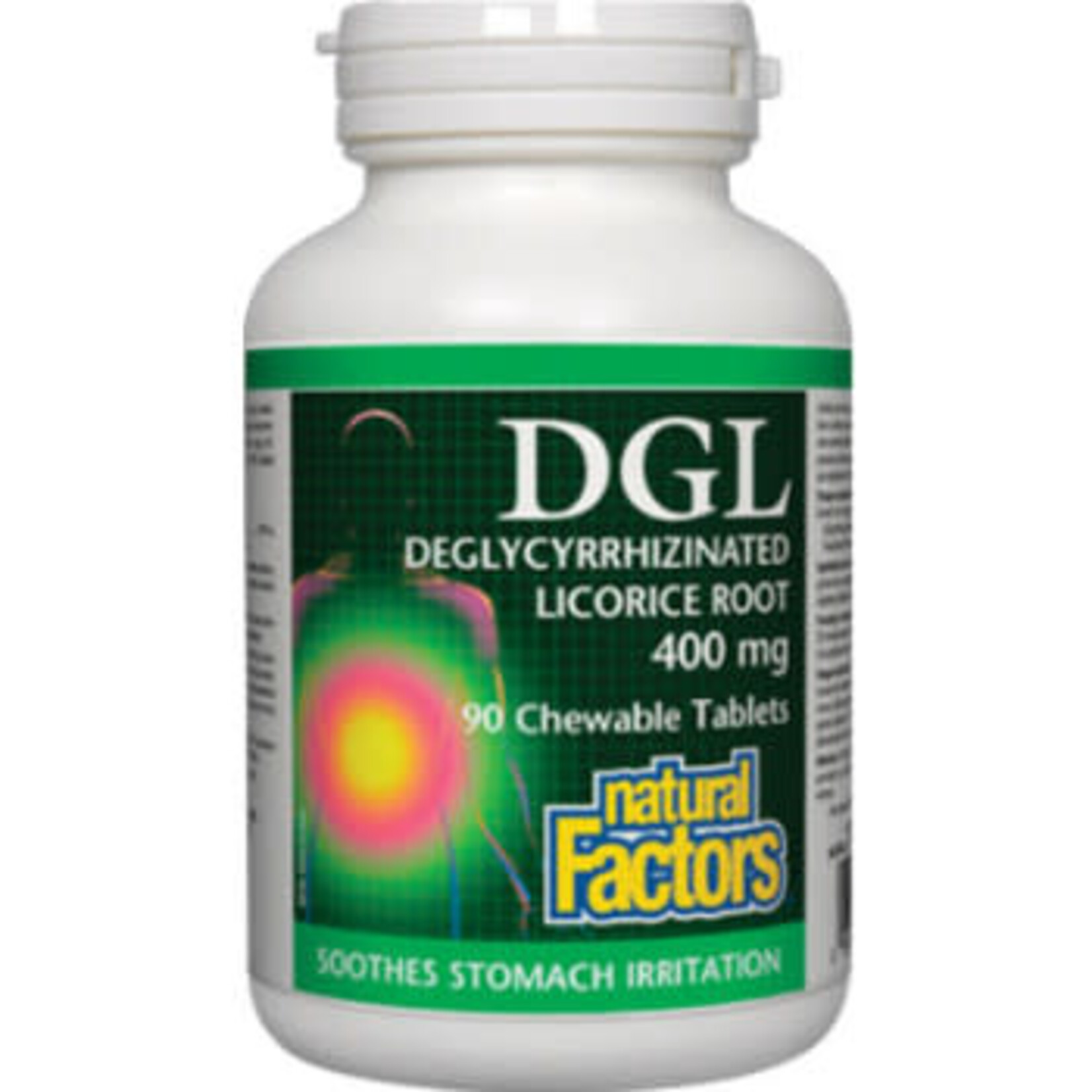 NATURAL FACTORS NATURAL FACTORS DGL (400MG) 90 CHEWABLE TABS