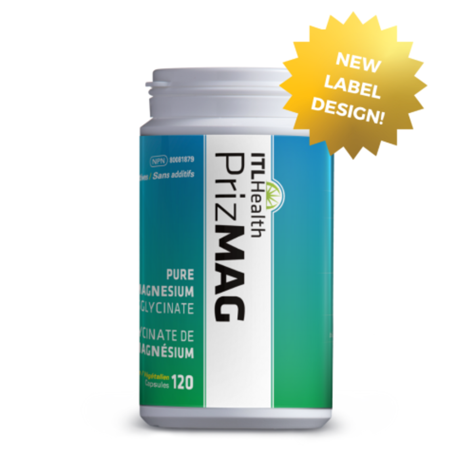 ITL HEALTH ITL HEALTH PRIZ MAG MAGNESIUM BISGLYCINATE  120 CAPS