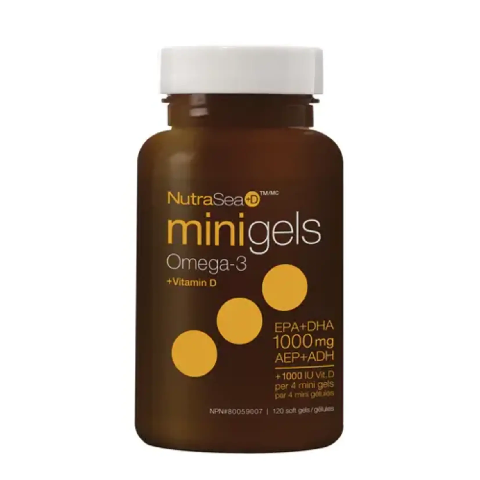 NATURES WAY NUTRASEA  +D OMEGA 3 MINI GELS 120 SOFTGELS