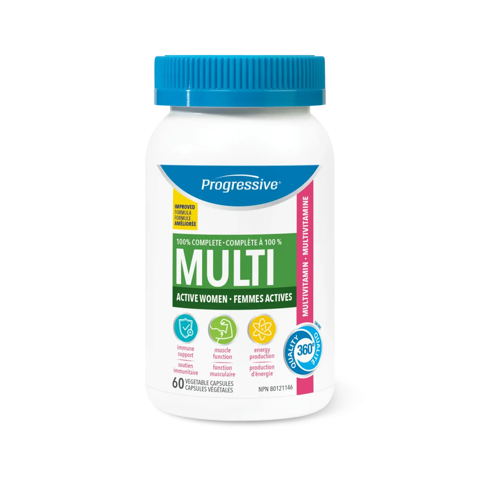 PROGRESSIVE PROGRESSIVE MULTI FOR ACTIVE WOMEN 60 VEGICAPS