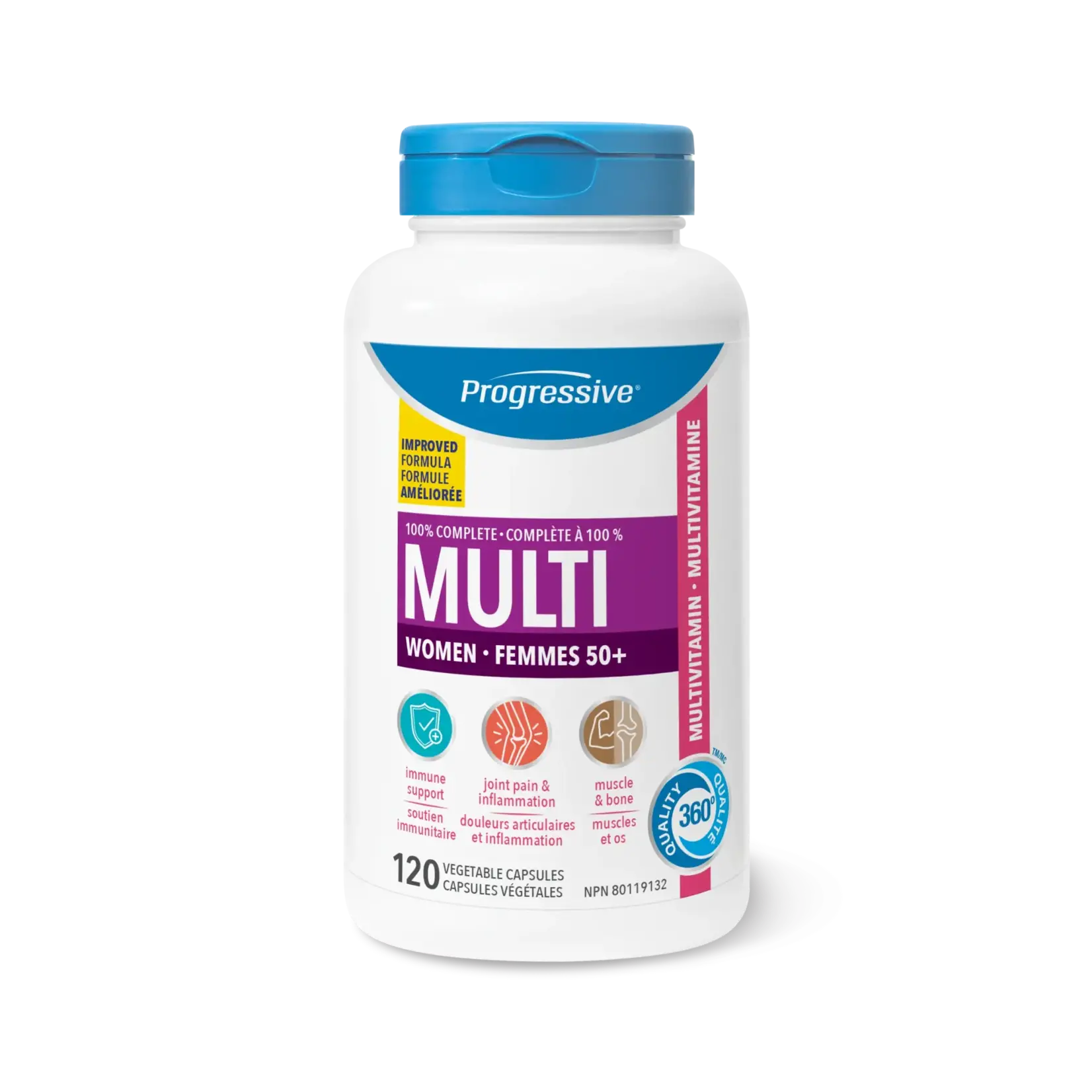PROGRESSIVE PROGRESSIVE MULTI FOR WOMEN 50+ 120 VEGICAPS