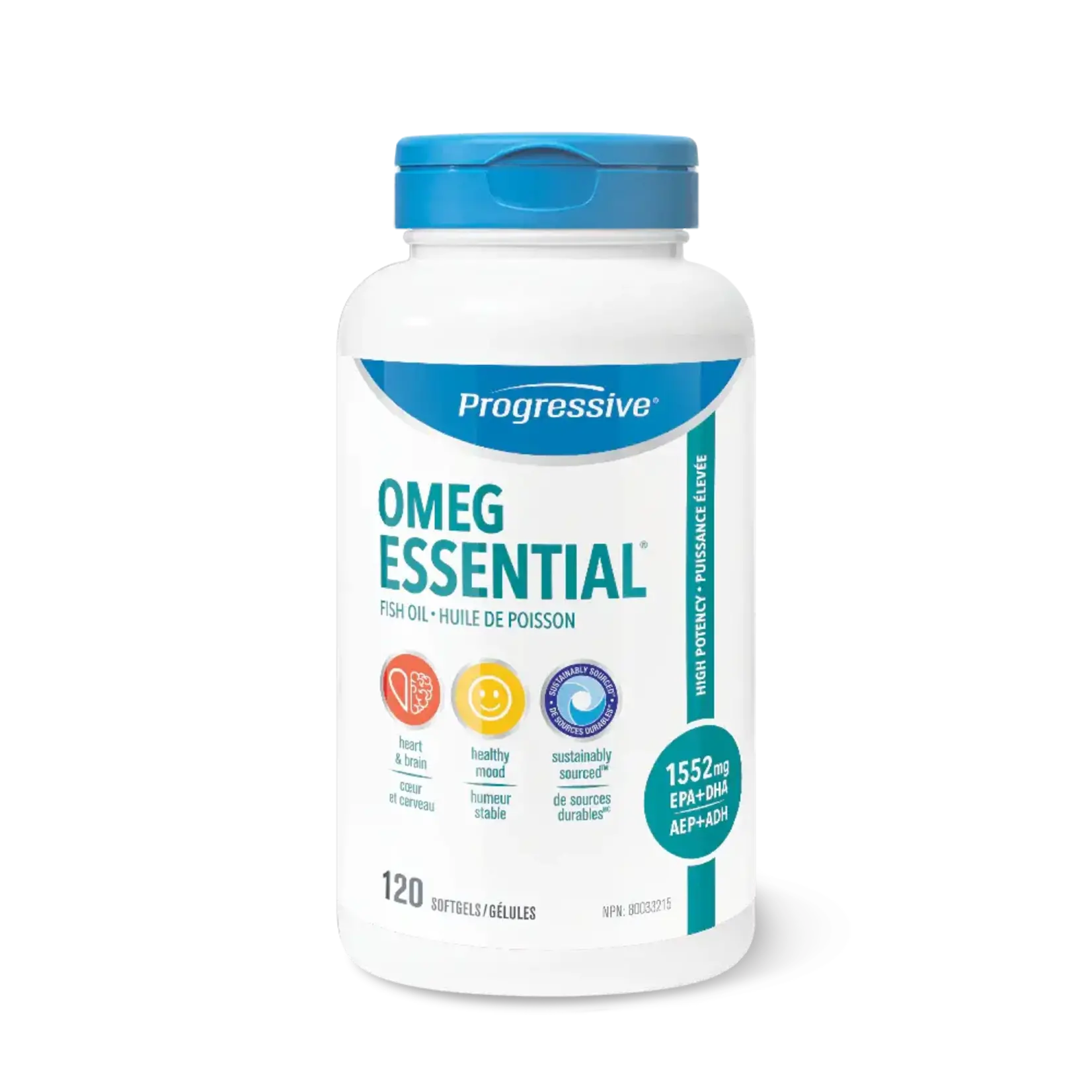 PROGRESSIVE PROGRESSIVE OMEGESSENTIAL ADULT 120 SOFTGELS