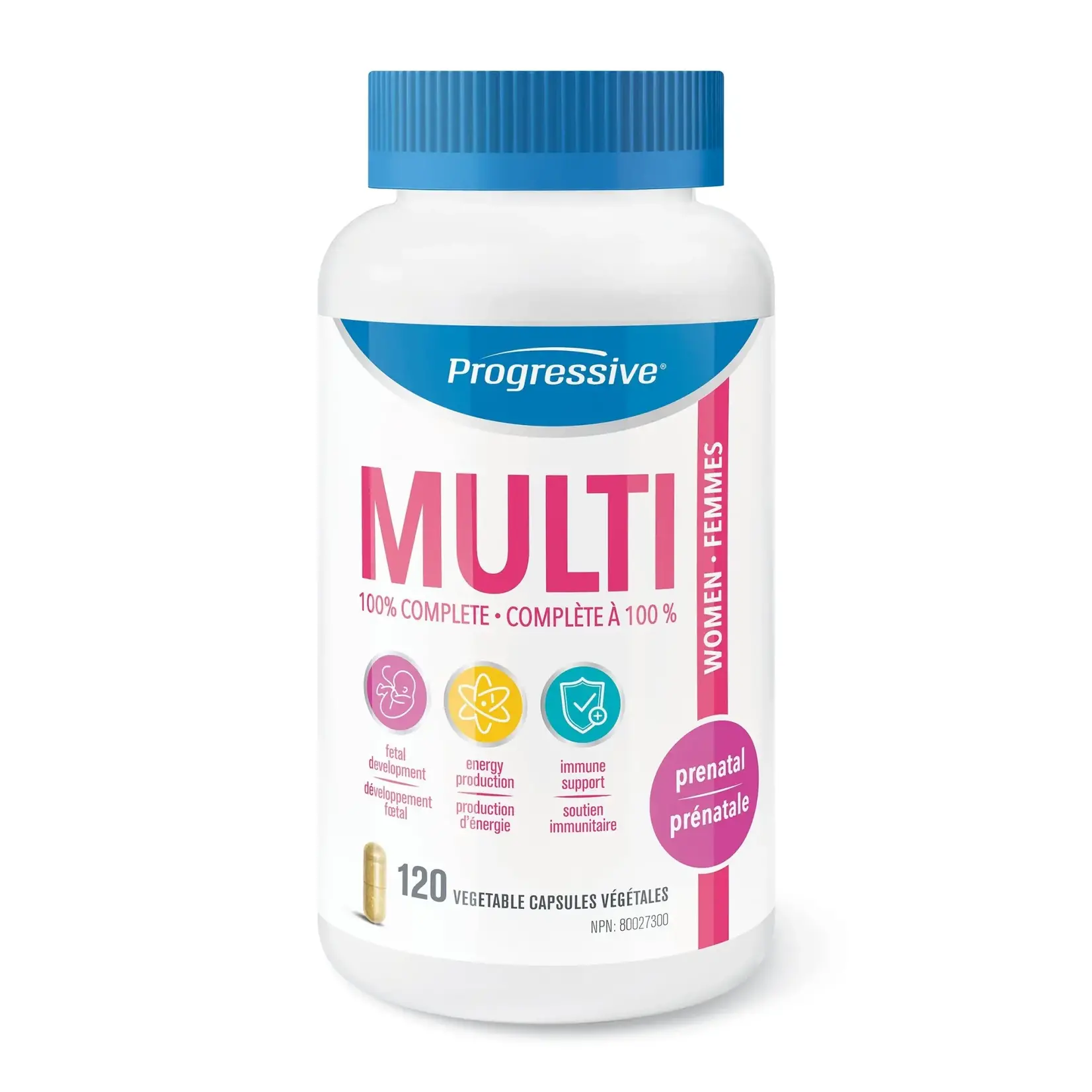 PROGRESSIVE PROGRESSIVE MULTI PRENATAL 120 VEGICAPS