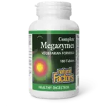 NATURAL FACTORS NATURAL FACTORS COMPLETE MEGAZYME VEGETARIAN FORMAULA 180 TABS