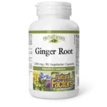 NATURAL FACTORS NATURAL FACTORS GINGER ROOT (1200MG) 90 VEGICAPS