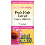 NATURAL FACTORS NATURAL FACTORS ECHINAMIDE ANTI-COLD FRESH HERB EXTRACT (CLINICAL STRENGTH) 90 SOFTGELS