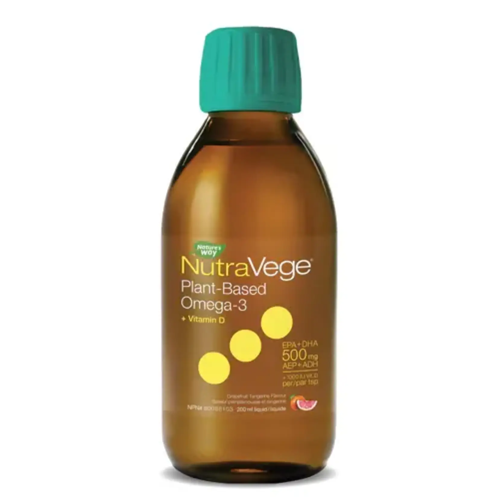 ASCENTA ASCENTA NUTRAVEGE +D (VEGAN) GRAPEFRUIT TANGERINE 200ML