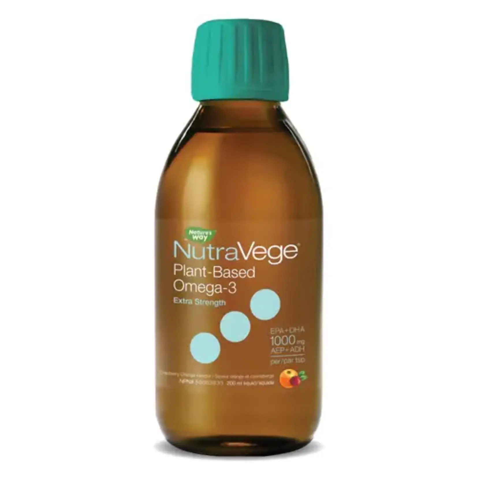 ASCENTA NUTRAVEGE 2x EXTRA STRENGTH CRANBERRY ORANGE 200ML