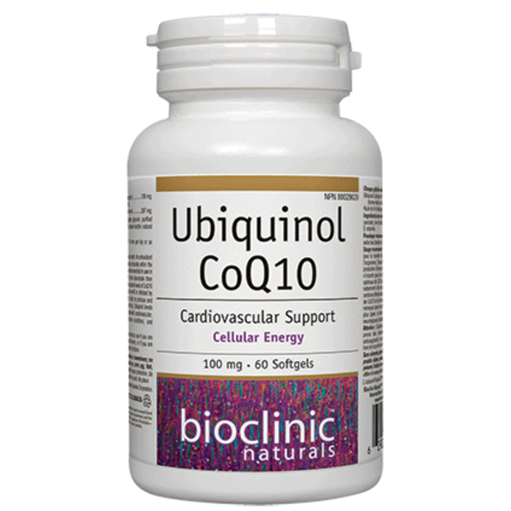 BIO CLINIC BIO CLINIC UBIQUINOL COQ10 (100MG) 60 SOFTGELS