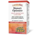 NATURAL FACTORS NATURAL FACTORS MEMORY OPTIMIZER HIGH ABSORPTION CURCUMIN 60 VCAPS