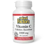 NATURAL FACTORS NATURAL FACTORS VITAMIN C (CALCIUM ASCORBATE) 1000MG 90 CAPS