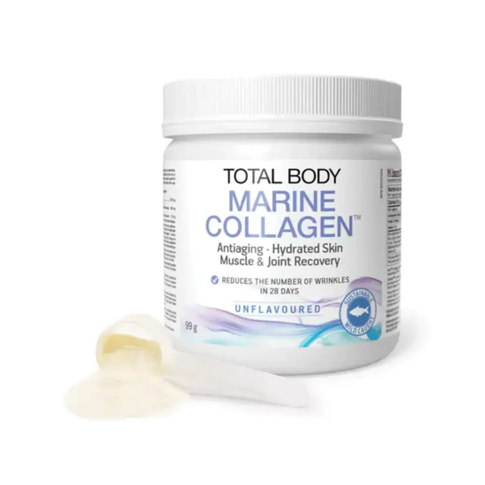 NATURAL FACTORS NATURAL FACTORS REAL TOTAL BEAUTY MARINE COLLAGEN (UNFLAVOURED) 240G