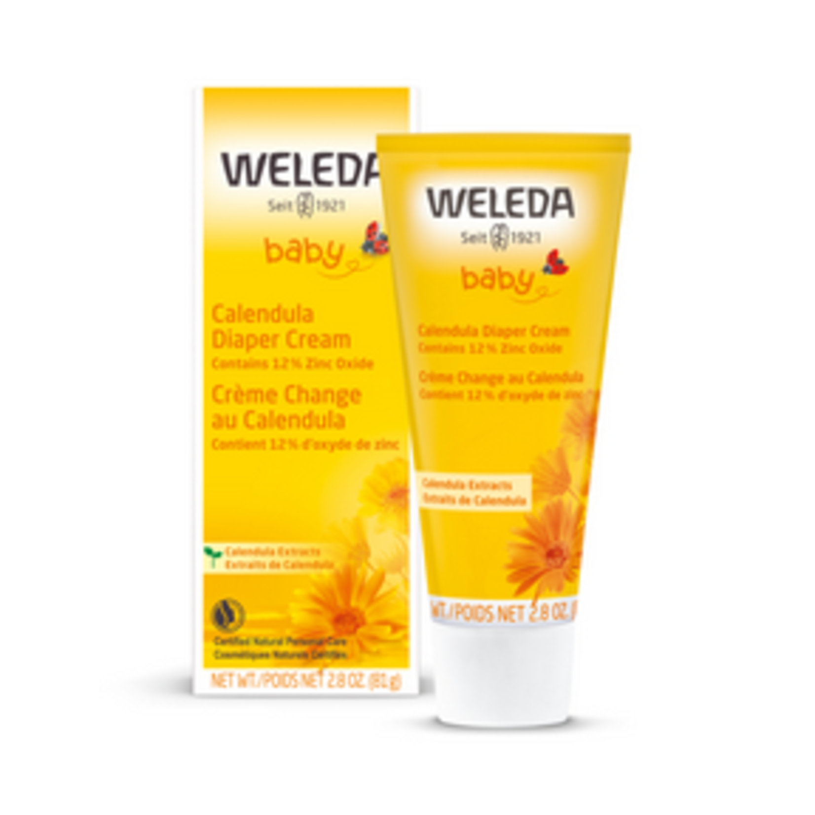 WELEDA WELEDA BABY CALENDULA DIAPER CREAM 81G