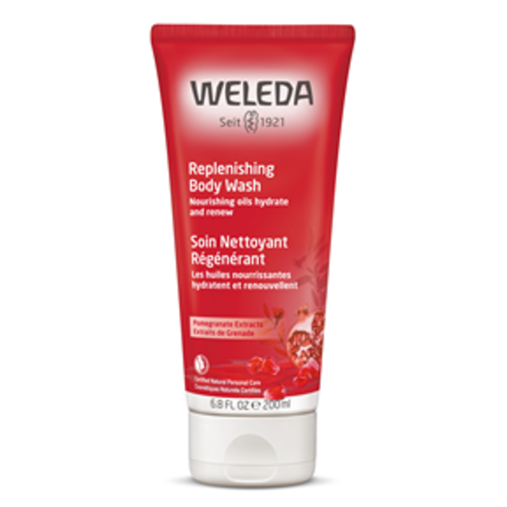 WELEDA WELEDA POMEGRANATE REPLENISHING BODY WASH 200ML